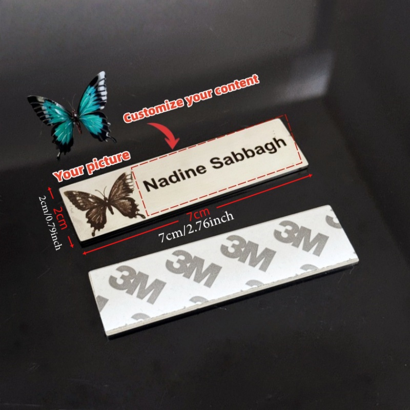 70x20mm Kişiselleştirilmiş Öze - Personalized Name Box incelemesi ve fiyatı